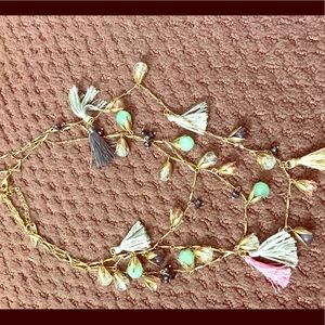 Plunder Tassel necklace